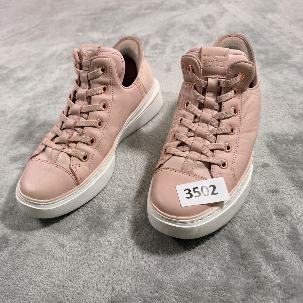 Skechers Snoop Dogg Sneakers‎ Womens 10 Blush Pink Slip-ins Snoop One OG 186001